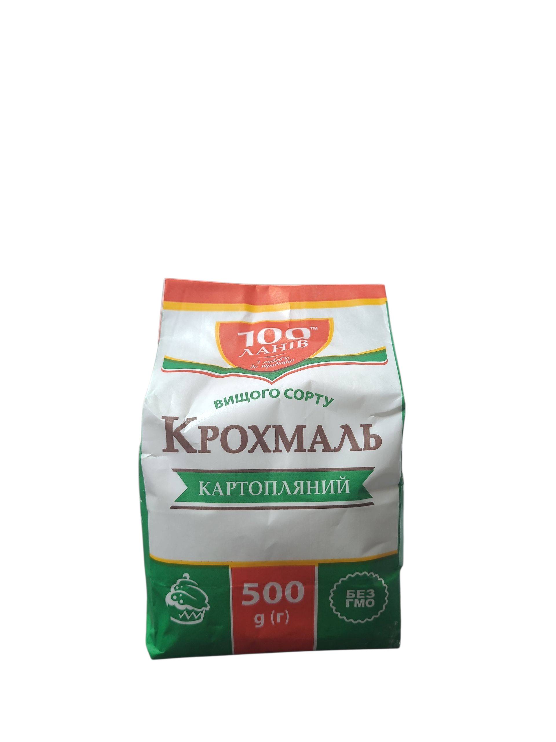 Крохмаль картопляний 100 Ланів, 500 г